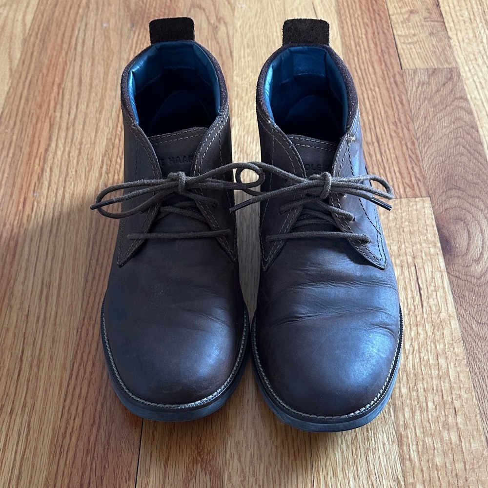 Cole Haan Men's Brown Leather Shoes